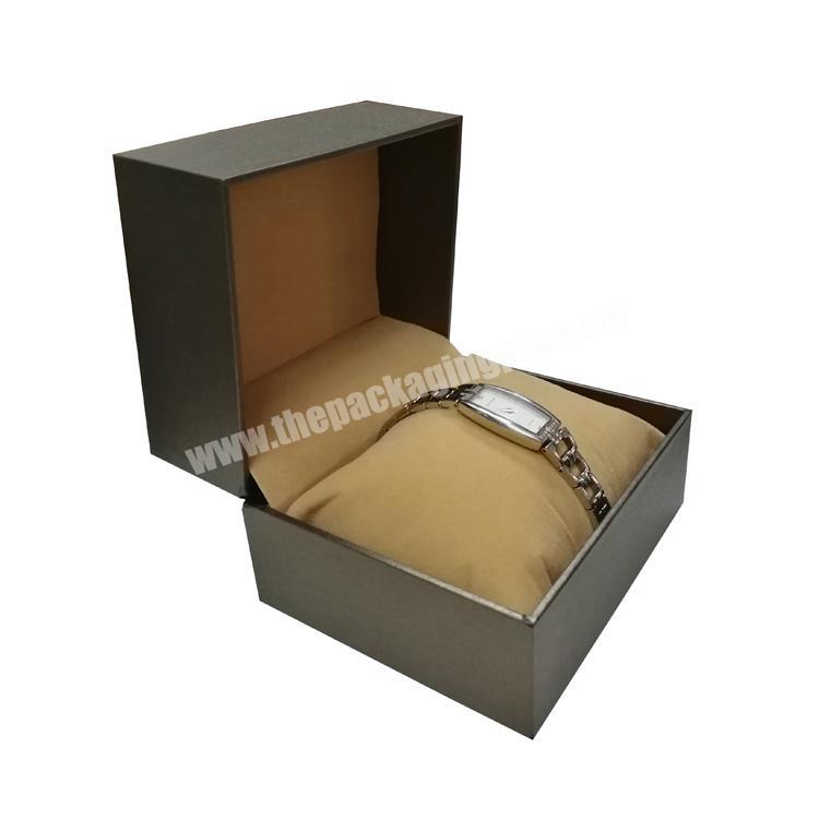 Magnetic Watch Gift Box With Velvet Pillow Cushion