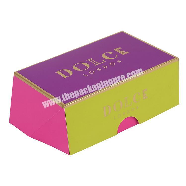 majorin custom color paper packaging for cake boxes in bulk