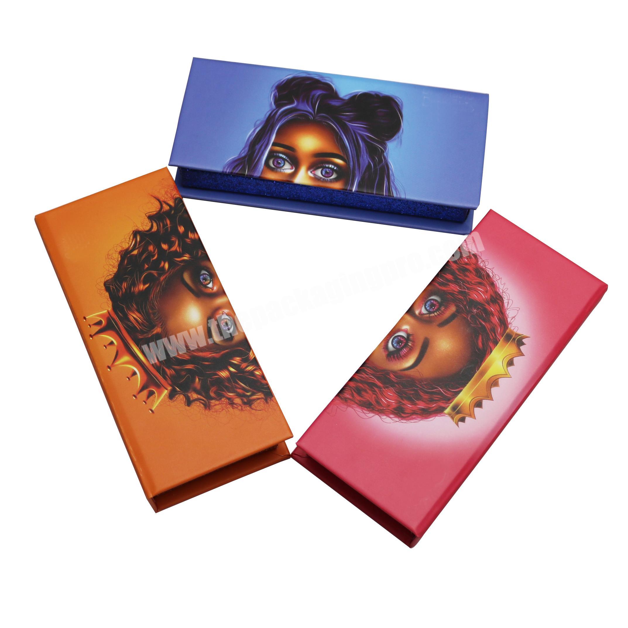 Makeup Palette Box Biodegradable Lash Glue Boxes Packaging Eyelash Vendor Customized Boxes
