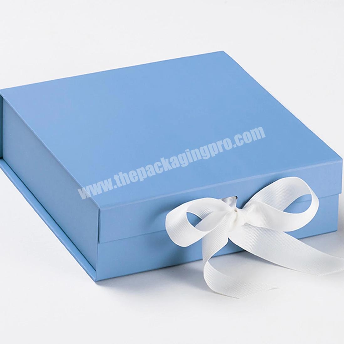 Manufactory Wholesale Best Quality New Design Good Smart Ribbon Gift Box Package Fold