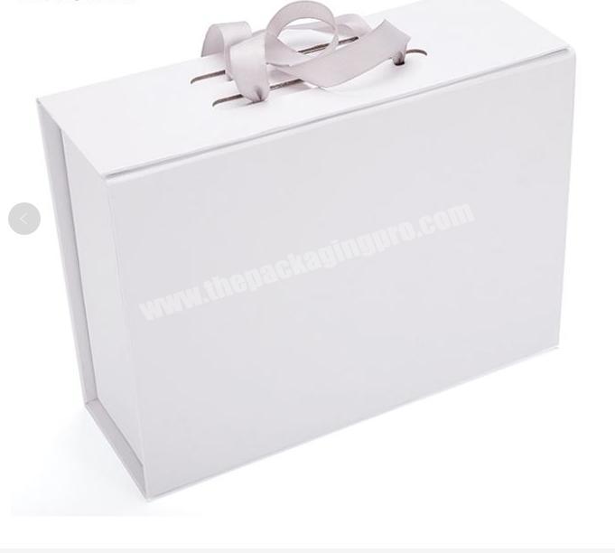 Manufactory Wholesale Best Quality New Design Plain White Rose Gift Box Small