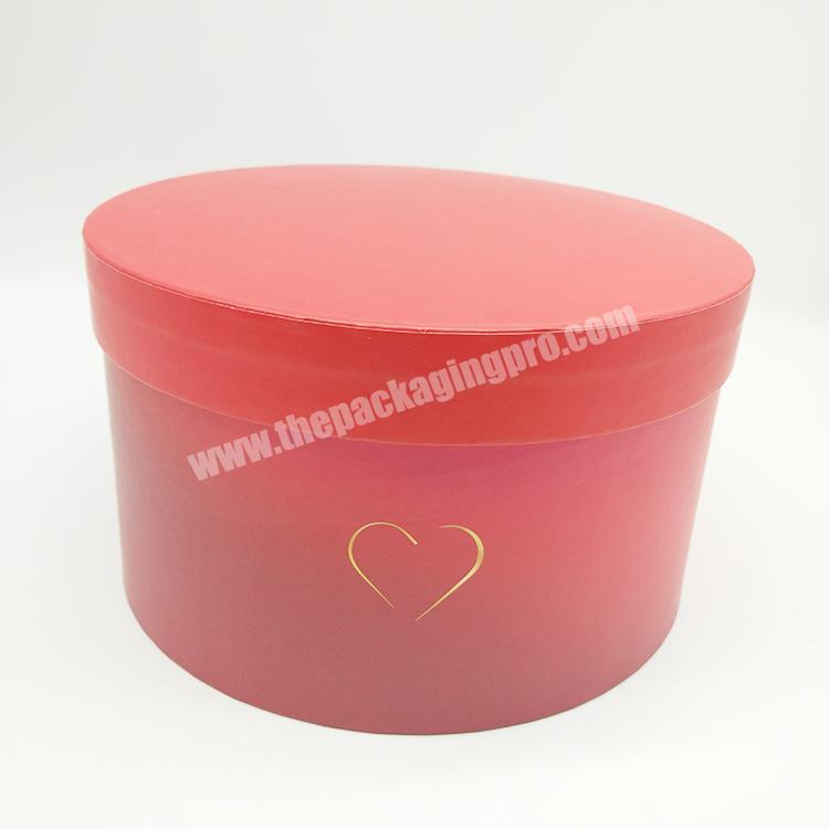 Manufacture Custom Logo Luxury Design Pink Round Paper Rigid Cardboard Tube Packaging Boxes Cylinder With Lid