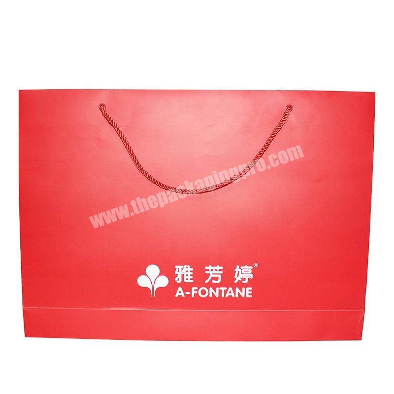 manufacture of wholesale eco friendly bulk large cute art designer customized square flat branded printed bags paper bags