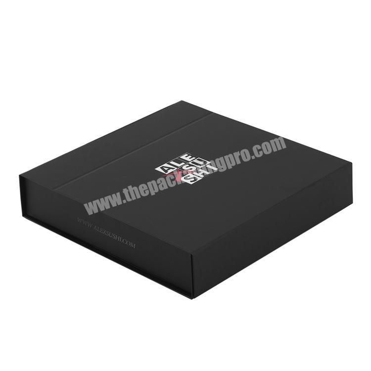 Manufacture supplier custom luxury magnetic folding box