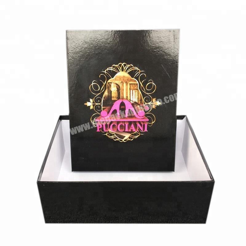 Manufacture Wholesale Custom Made Color Printed Luxury High Heels Paper Shoe Box with Logo