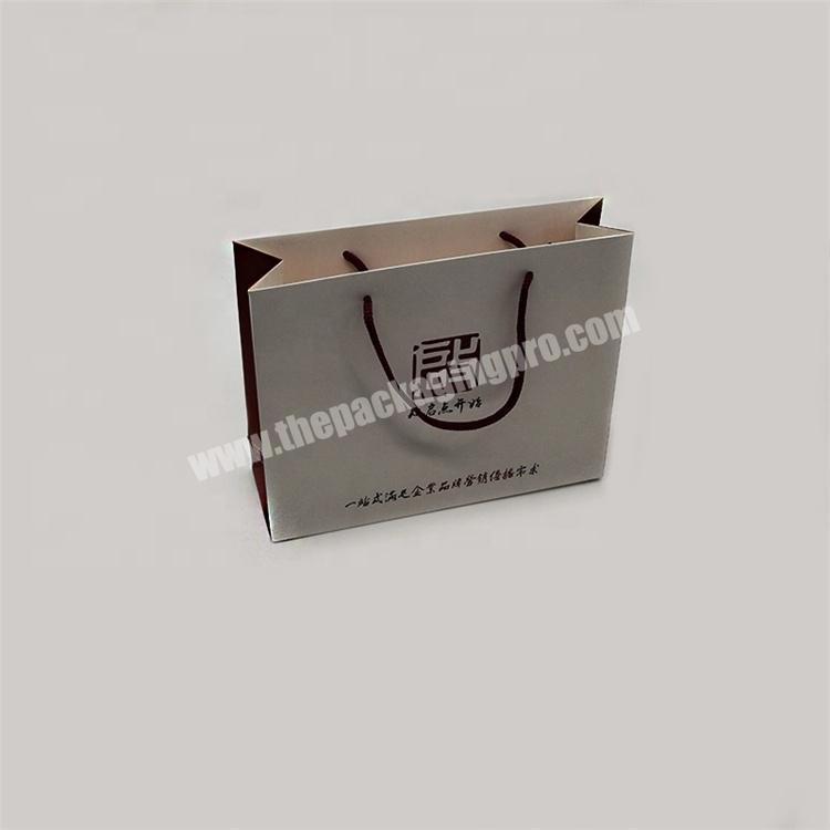 Manufacturer Cheap Recycle Coated Packaging Exquisite Paper Gift Bag