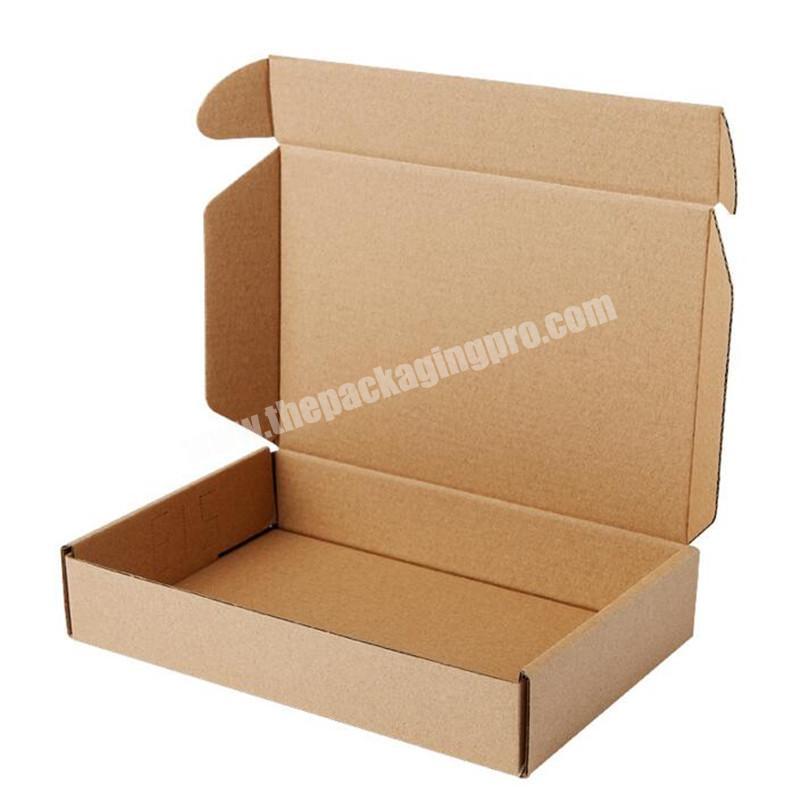 manufacturer custom corrugated shirt box logistics flat box