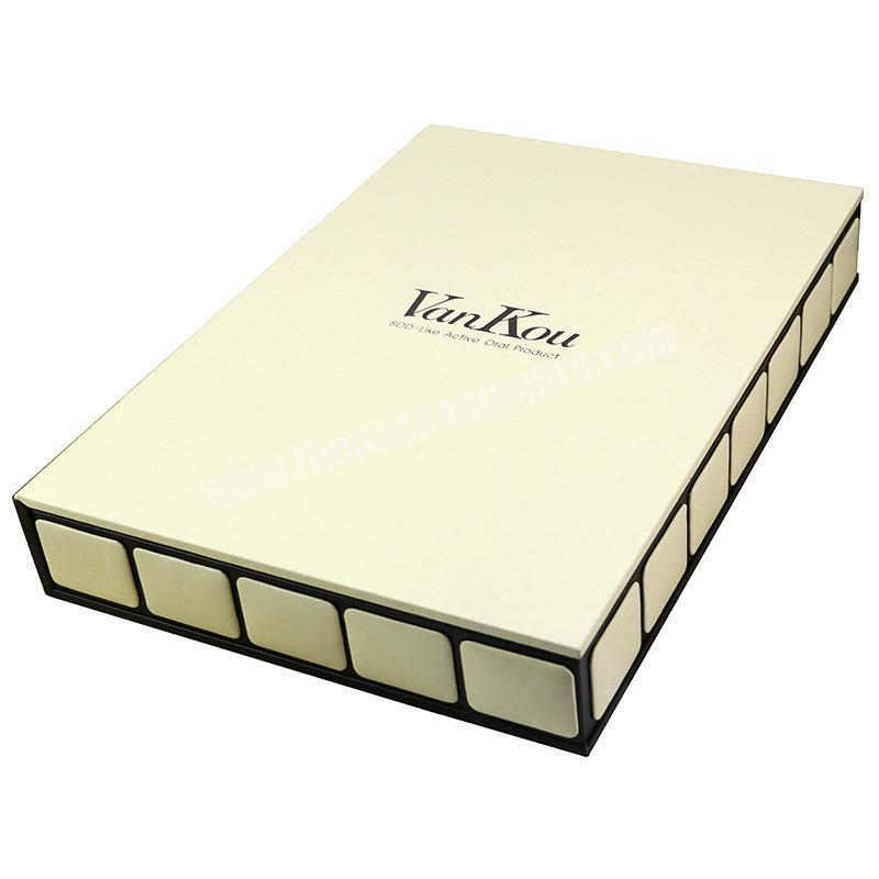 Manufacturer custom cosmetic skin care display packaging box storage new gift box
