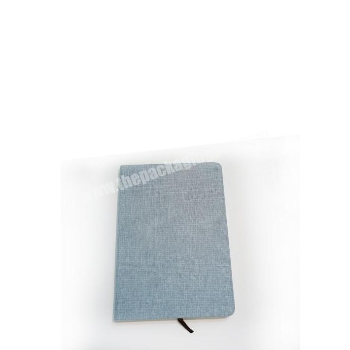 Manufacturer Custom Eco-friendly Recycled Fabric Cover Notebook