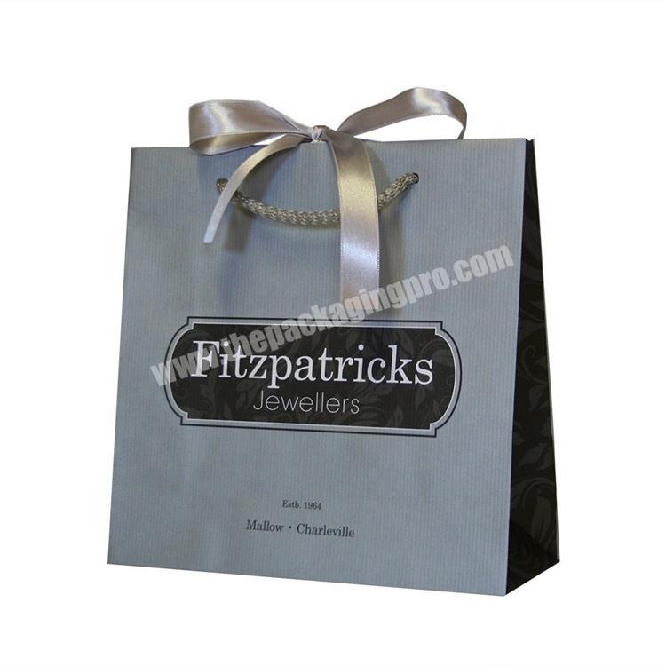 Manufacturer Custom Personalized Bags Paper With Handles And Logo For Shopping