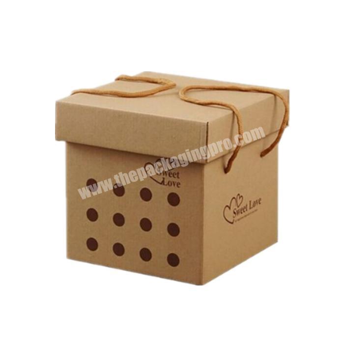 manufacturer custom snack corrugated box
