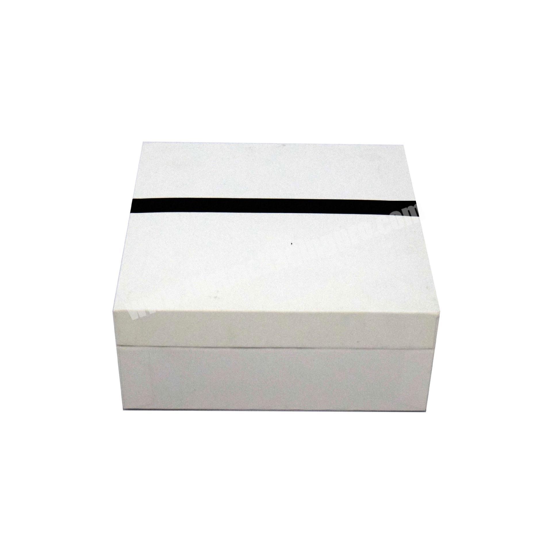 Manufacturer customized gift box electronic packaging bluetooth headset white paper box