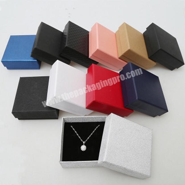 Manufacturer Customized Wholesale High-End Retro Paper Ring Jewelry Necklace Packaging Box