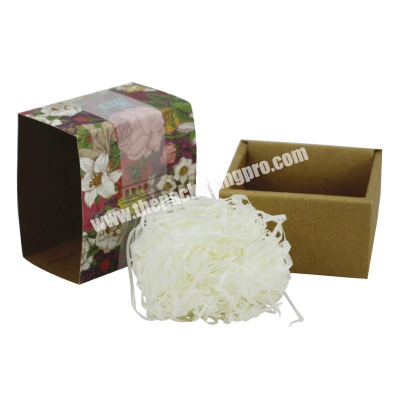 Manufacturer Elegant Gift Packaging Box Custom Drawer Soap Packaging Box with Confetti Cannon