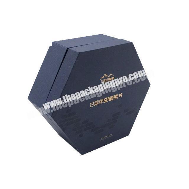 Manufacturer gift fancy packing cosmetic lid rhombus shaped durable paper box