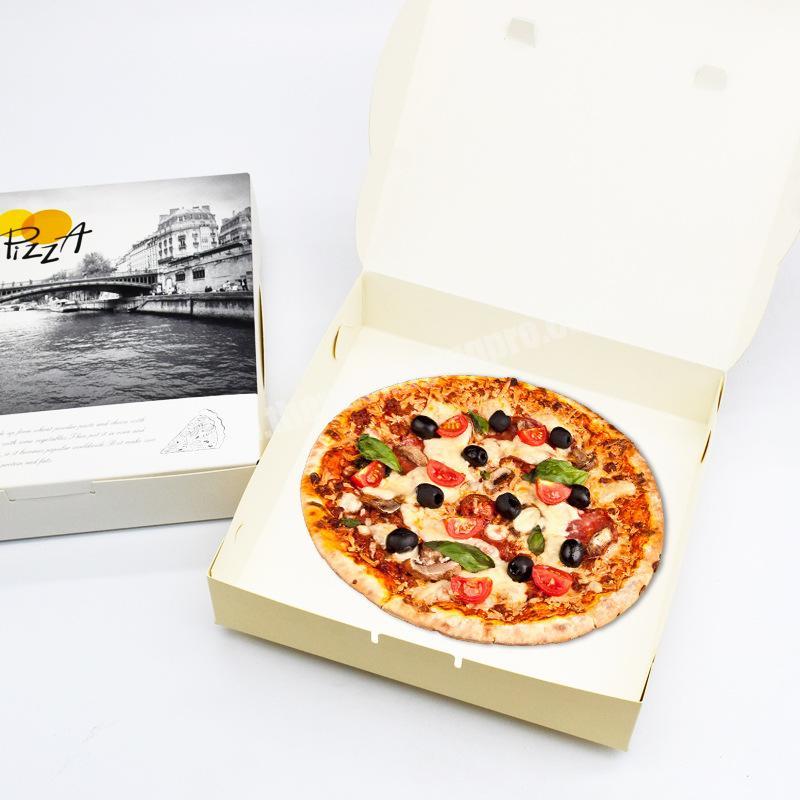 Manufacturer kraft paper pizza box for packing pizza