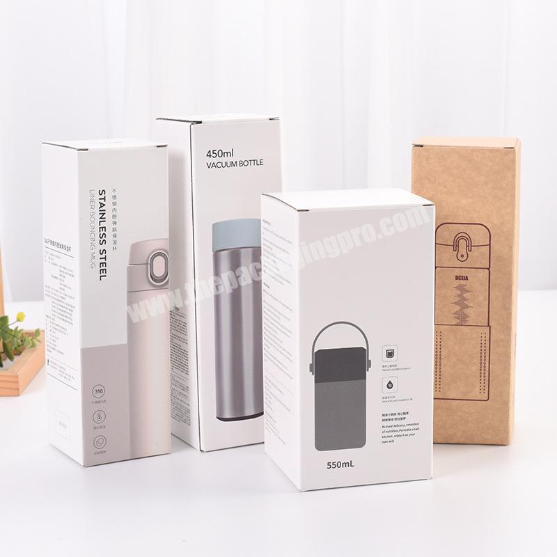 Manufacturer Low Price Eco-friendly Customized Vacuum Cup Glass Bottle Gift Packing Box