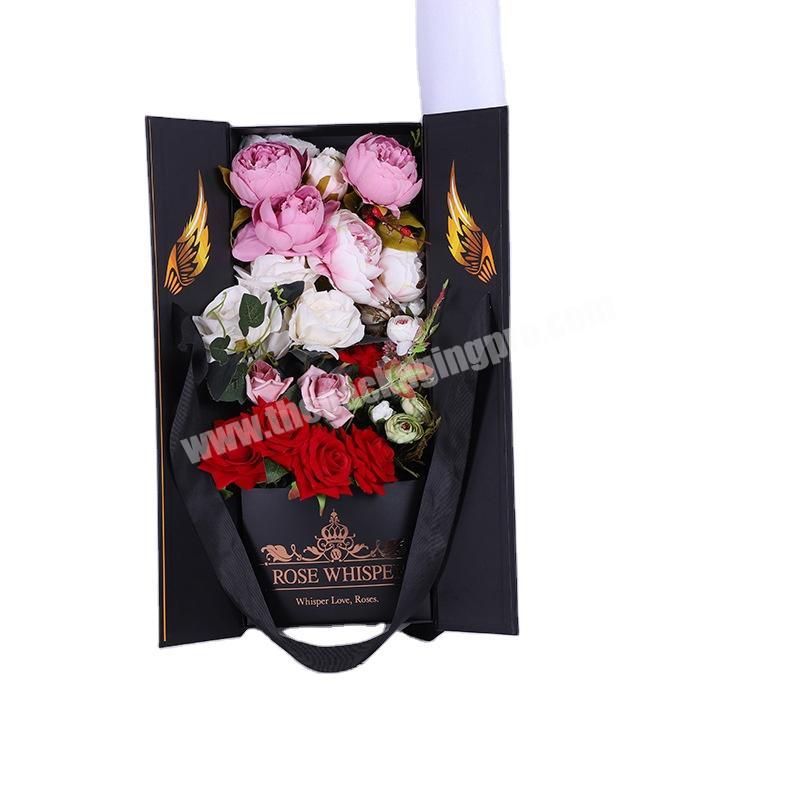 Manufacturer order flower packaging box luxury flower box flower box packaging