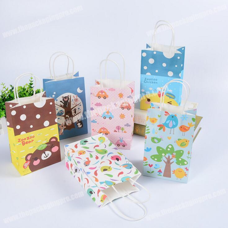 Manufacturer Price Eco-friendly Carrier Kraft Gift Packaging Custom Shopping Craft Paper Bag