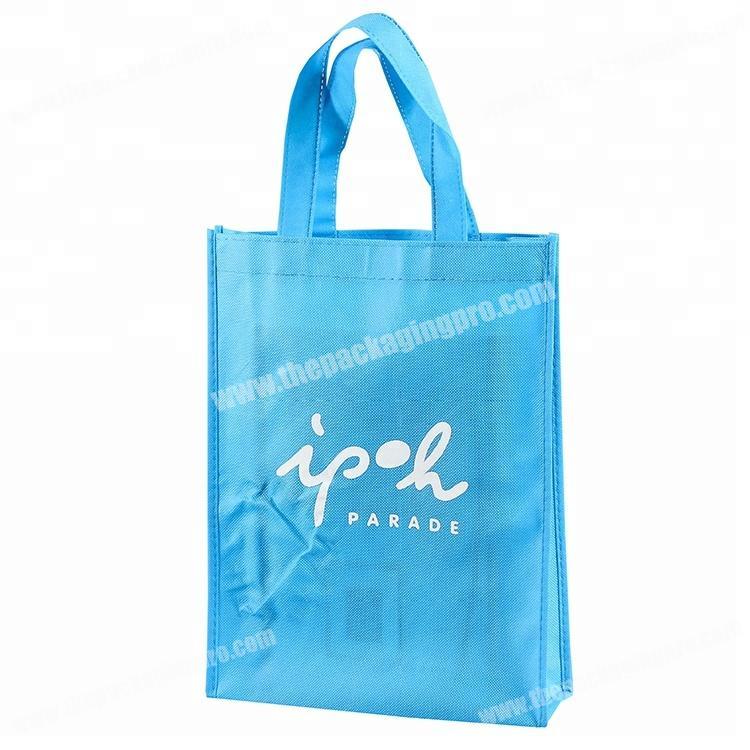 Manufacturer printed promotional non woven custom bag packaging