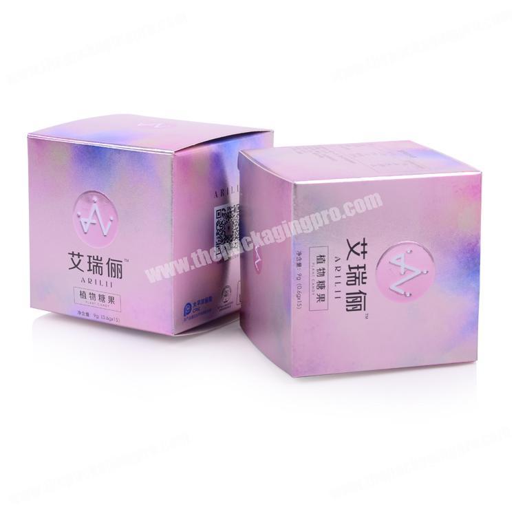 Manufacturer produce different types gift cosmetic packaging boxes