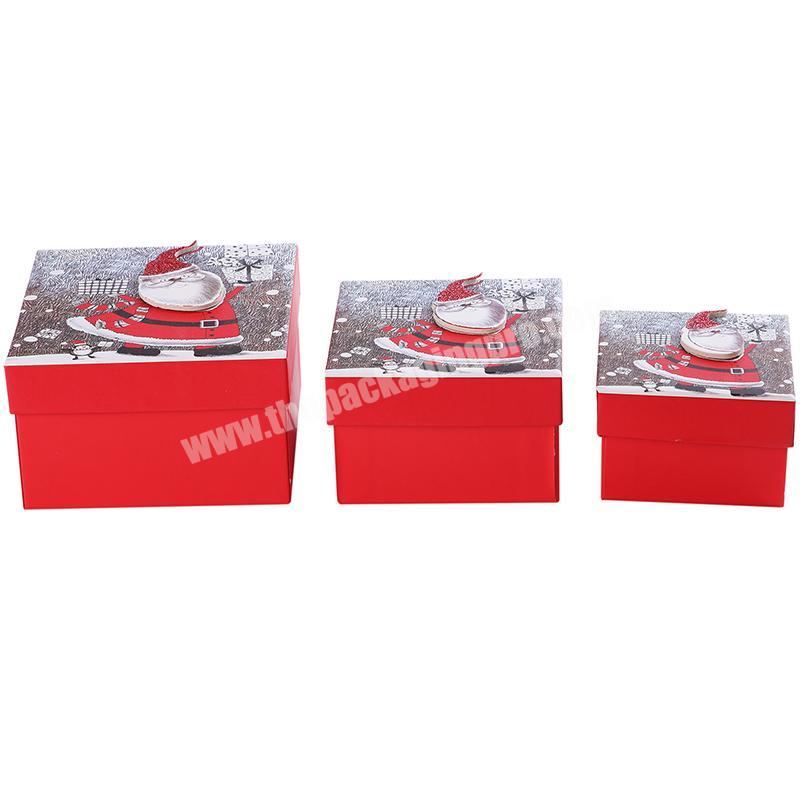 Manufacturer Wholesale Custom Luxury Scarf Perfume Merry Christmas Creative Gift Packaging box