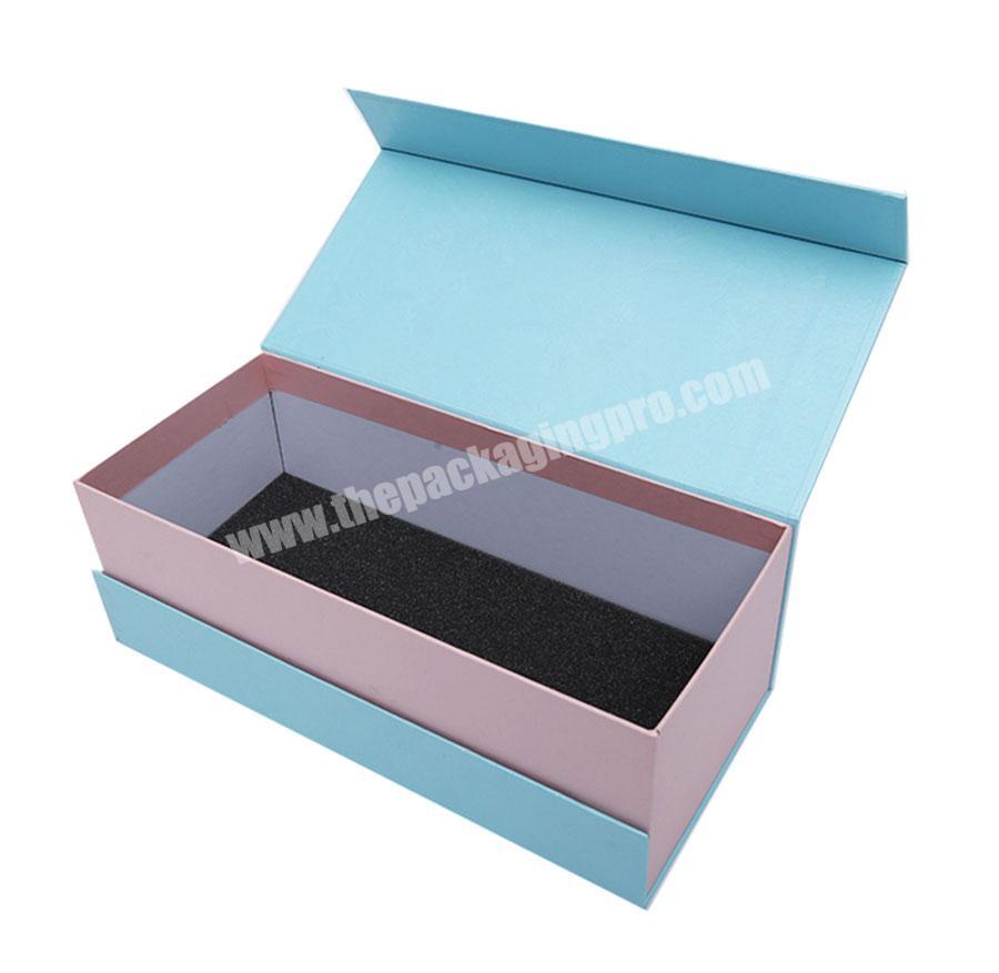 Manufacturers custom gray board paper pottery flute book box medicine sea cucumber color printing hot stamping clamshell box