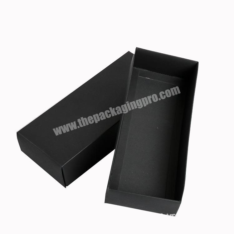 Manufacturers custom high-grade exquisite bronzing LOGO small rectangular gift box 1000 wholesale