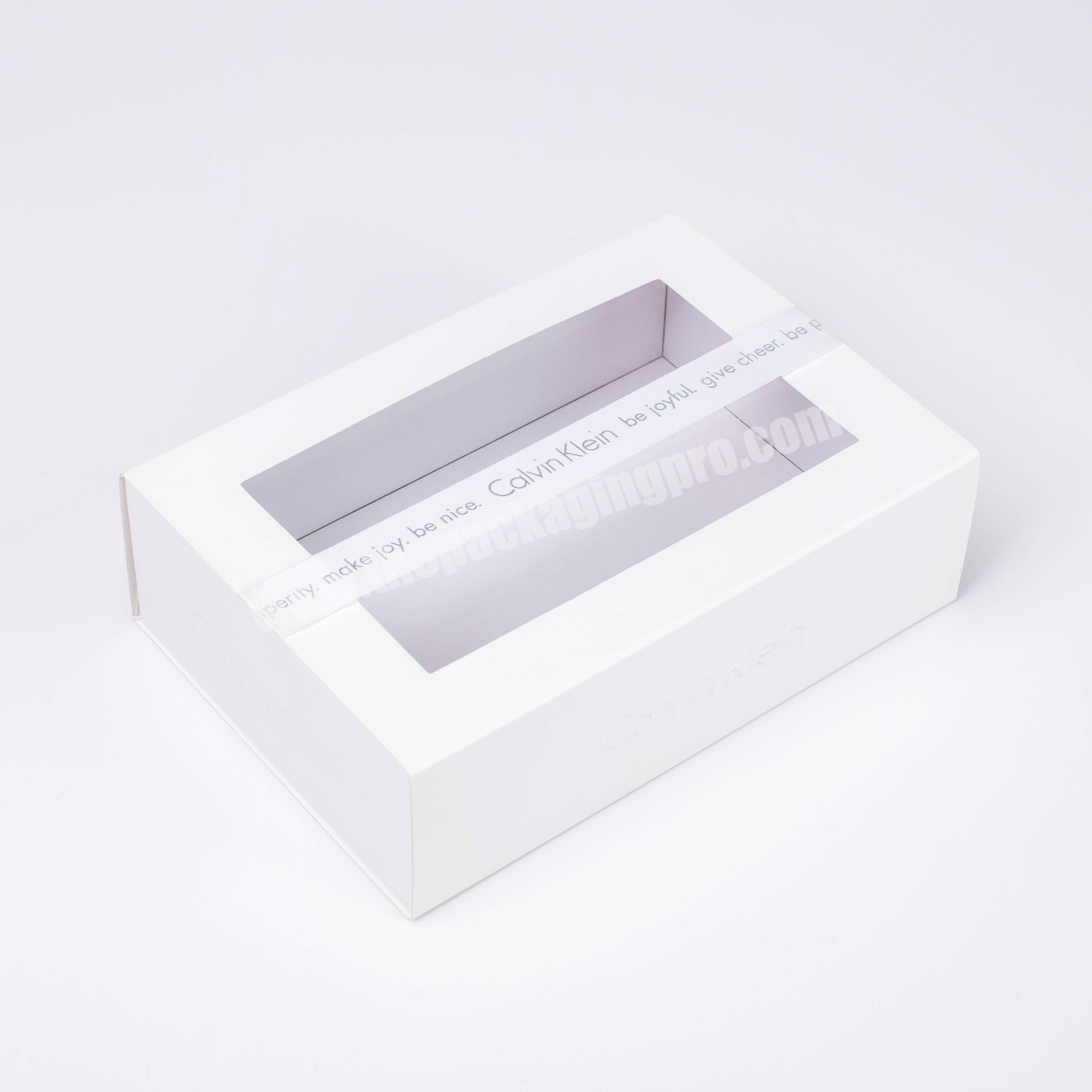 Manufacturers Custom Transparent Pvc Square Cosmetic Gift Box