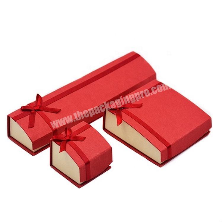 Manufacturers direct selling custom jewelry necklace ring paper hardcover box
