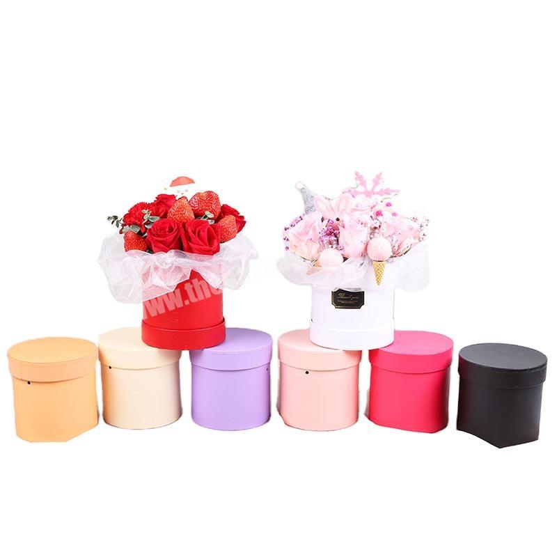 Manufacturers order wholesale flower boxes  round flower boxes flower packaging boxes
