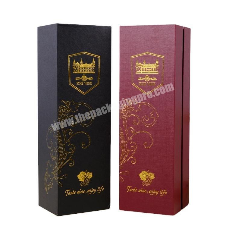 Manufacturers sell high-end gift boxes, wine box packaging boxes, wine boxes
