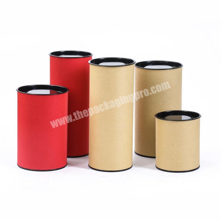 Manufacturers supply customizable environmentally friendly food grade paper cans