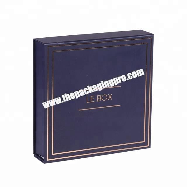marble texture design folding gift box packaging