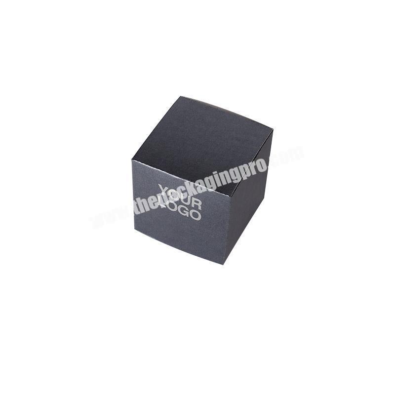 matte composite paper cosmetic box for cosmetic jar packaging