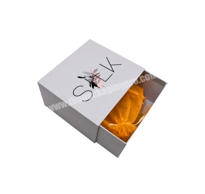Matte Printed Cardboard Custom Luxury Small Drawer Bra Woman Underwear Clothing Gift Box Packaging
