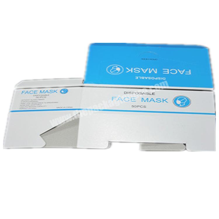 medical surgical n95 disposable 3 ply box plastic box for mask