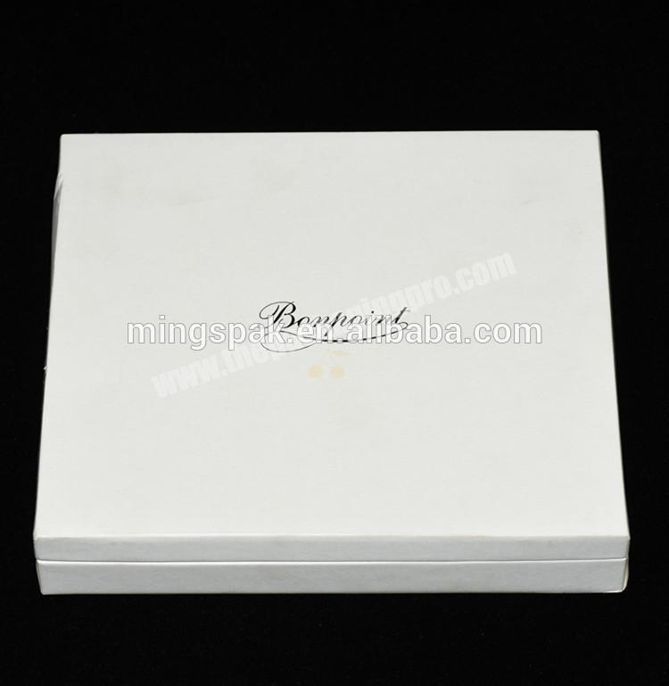 mini order Luxury package Custom logo gift box with Hot-stamping