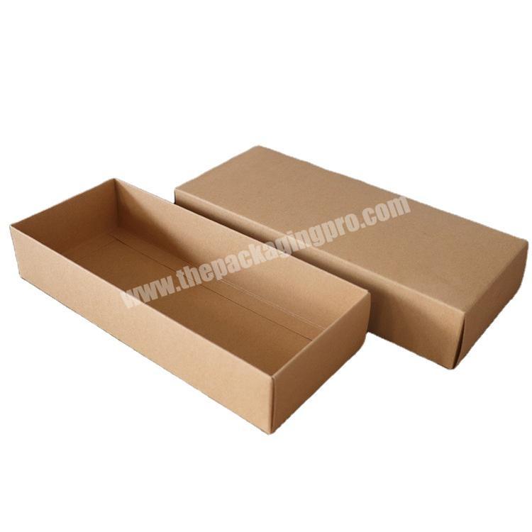 Modern design gift kraft paper box custom kraft paper box square kraft paper box at the Wholesale Price
