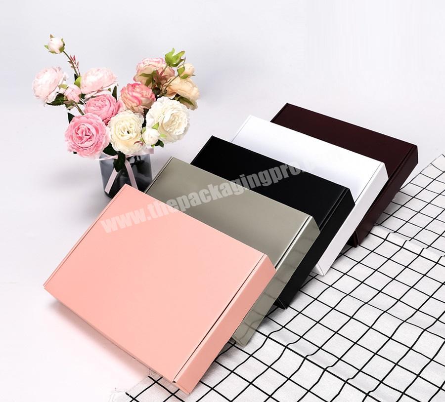 Modern design high quality packaging box Folding packaging box for clothing