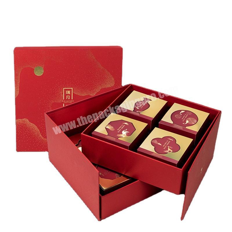 Most Popular moon cake gift box moon cake box bag Moon Cake Box with best quality