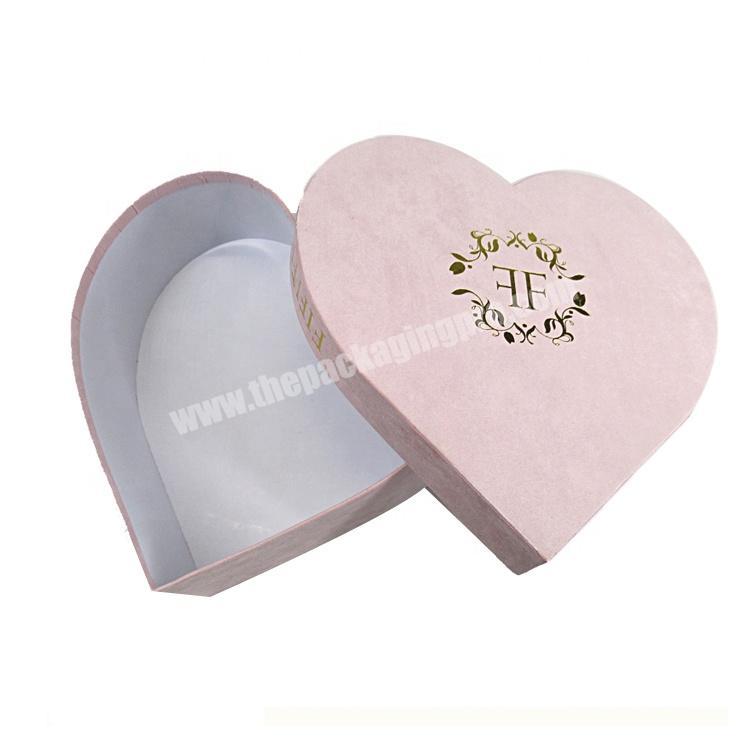 Most Selling Heart Shape Pink Flower Box for Rose,flower packaging