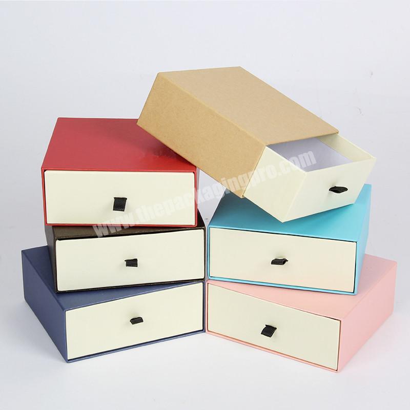 Multi-color drawer box gift box customization