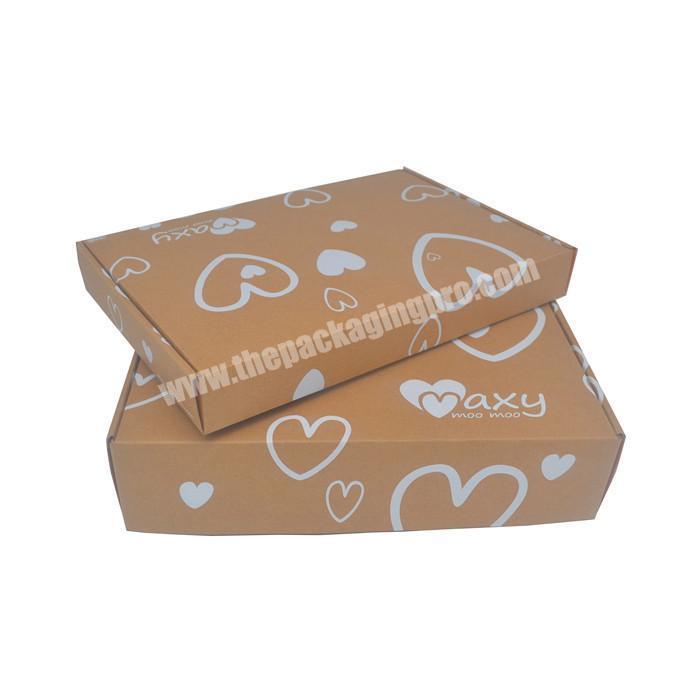 Natural baby gift box with stickers