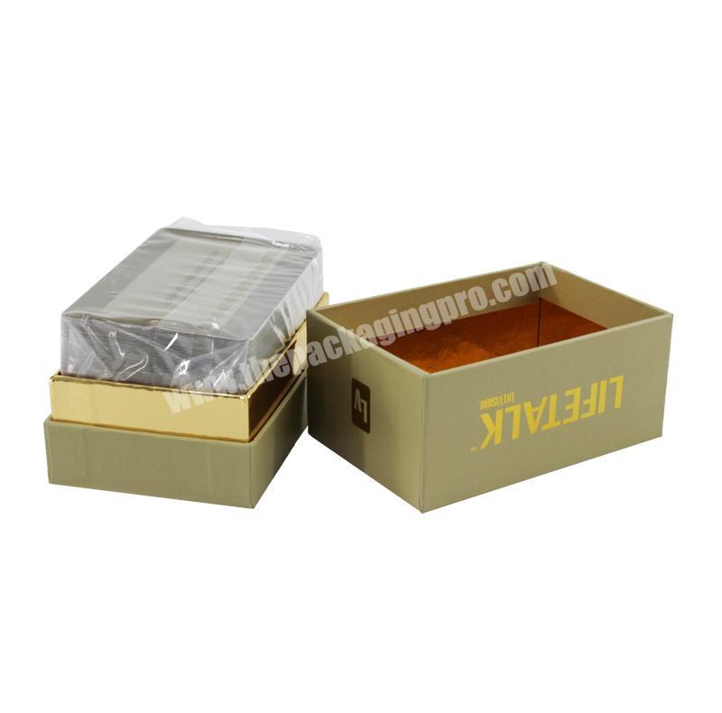 New Arrival Luxury Custom Rigid Paper Lid and Base Gift Box for Perfume Packaging