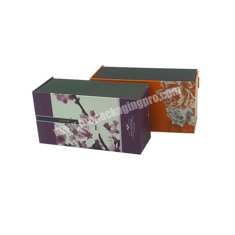 New arrival paper box custom recycled tea set luxury tea packaging Chinese tea gift box