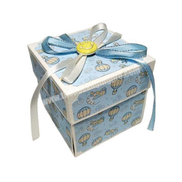New baby exploding surprise gift box boy money gift packing boxes special box
