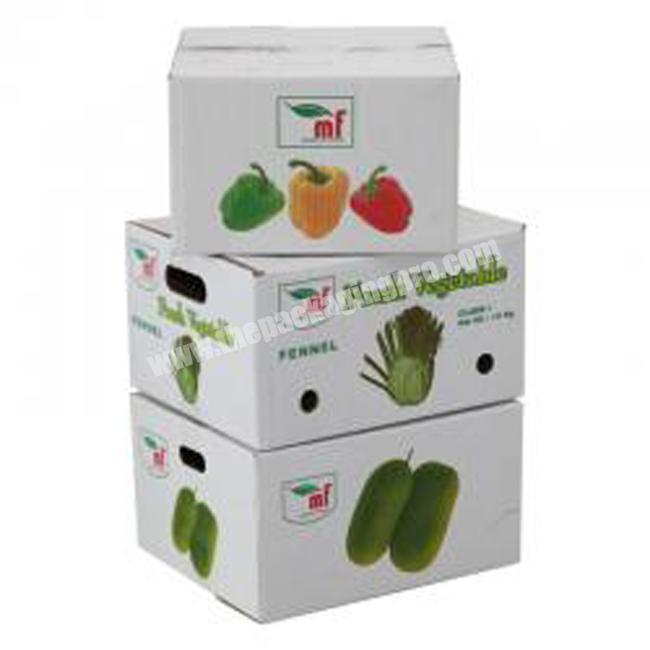 New Color Printed Mango Packaging Box With Handle