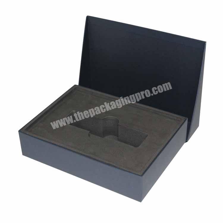 New Design Book Shape Special Paper Packing Box For Perfume Gift With EVA Insert
