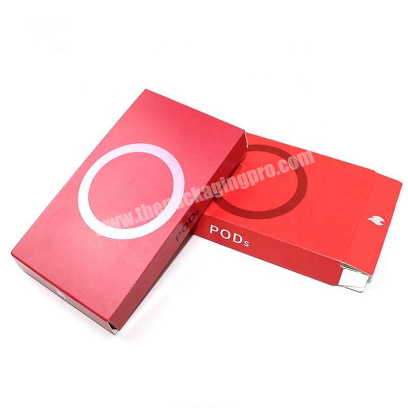 New design eco friendly kraft full set pink box paper packaging box